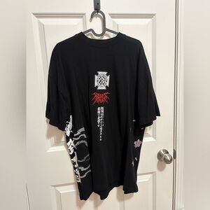 DARC HANNYA "SIDE BY SIDE" SERIES PREMIUM TEE IN BLACK